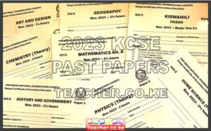 Read more about the article 2023 KCSE Past Papers with Marking Schemes
